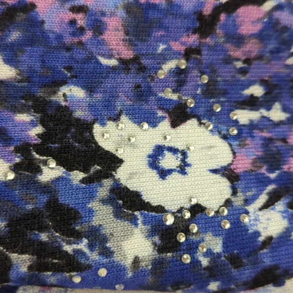 White House Black Market Size Small Floral Cardigan - Picture 4 of 6